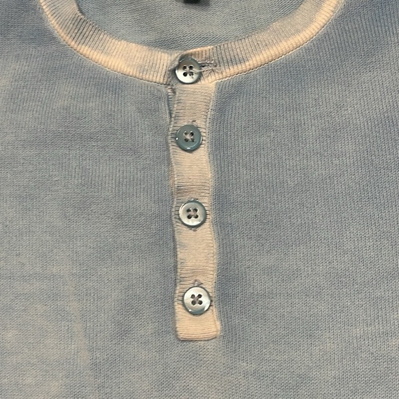 Bonpoint Sky blue sweater size 6 - Picture 4 of 6